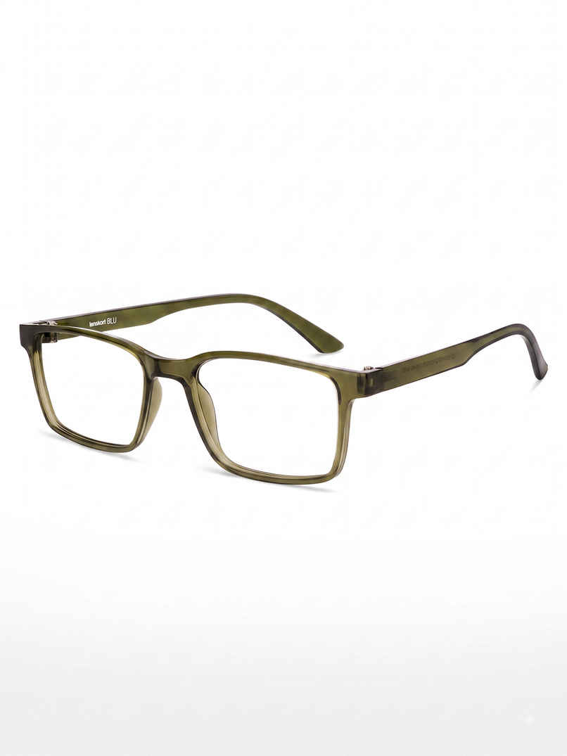 Lenskart Blu Unisex Computer Glasses | Green - M Lenskart Blu Unisex Computer Glasses | Green - M