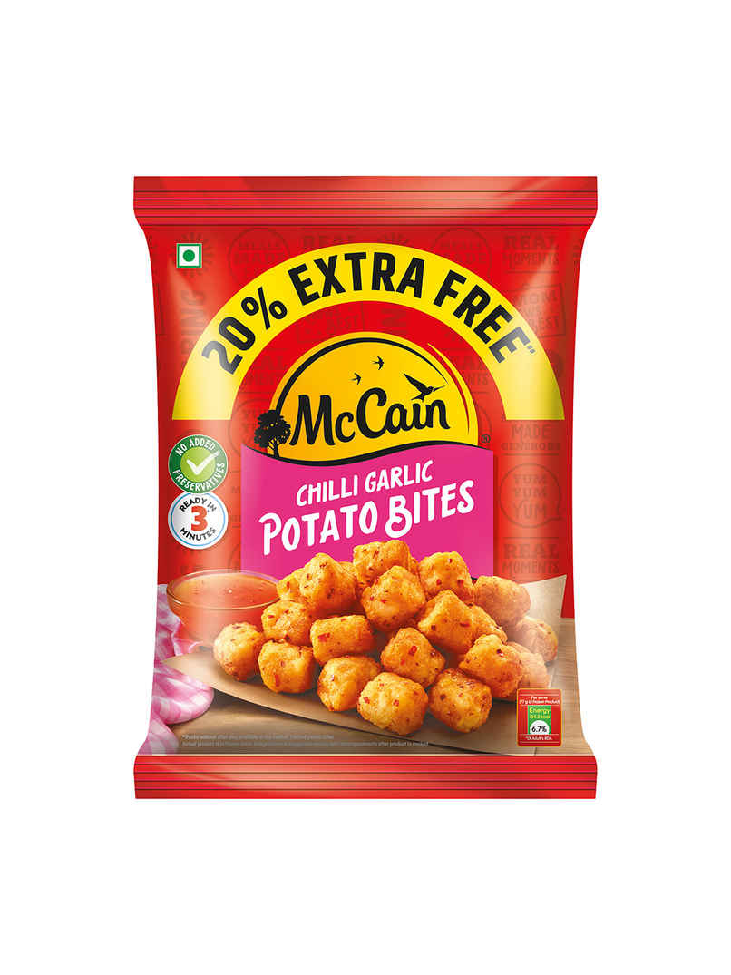 McCain Chilli Garlic Potato Bites | Party Snack