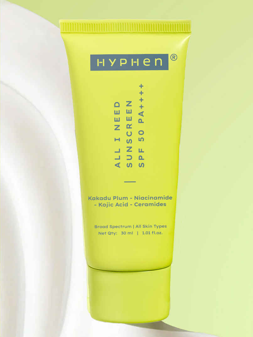 Hyphen All I Need SPF50 PA++++ Sunscreen with Niacinamide Hyphen All I Need SPF50 PA++++ Sunscreen with Niacinamide
