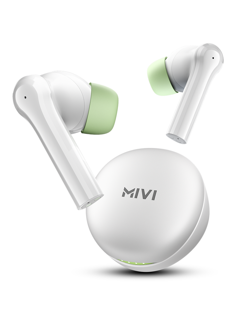 Mivi DuoPods Maxx TWS, 13mm Bass, 50H Playtime, AI ENC Calls, Gaming Mode, BT 5.3, Type C Mivi DuoPods Maxx TWS, 13mm Bass, 50H Playtime, AI ENC Calls, Gaming Mode, BT 5.3, Type C