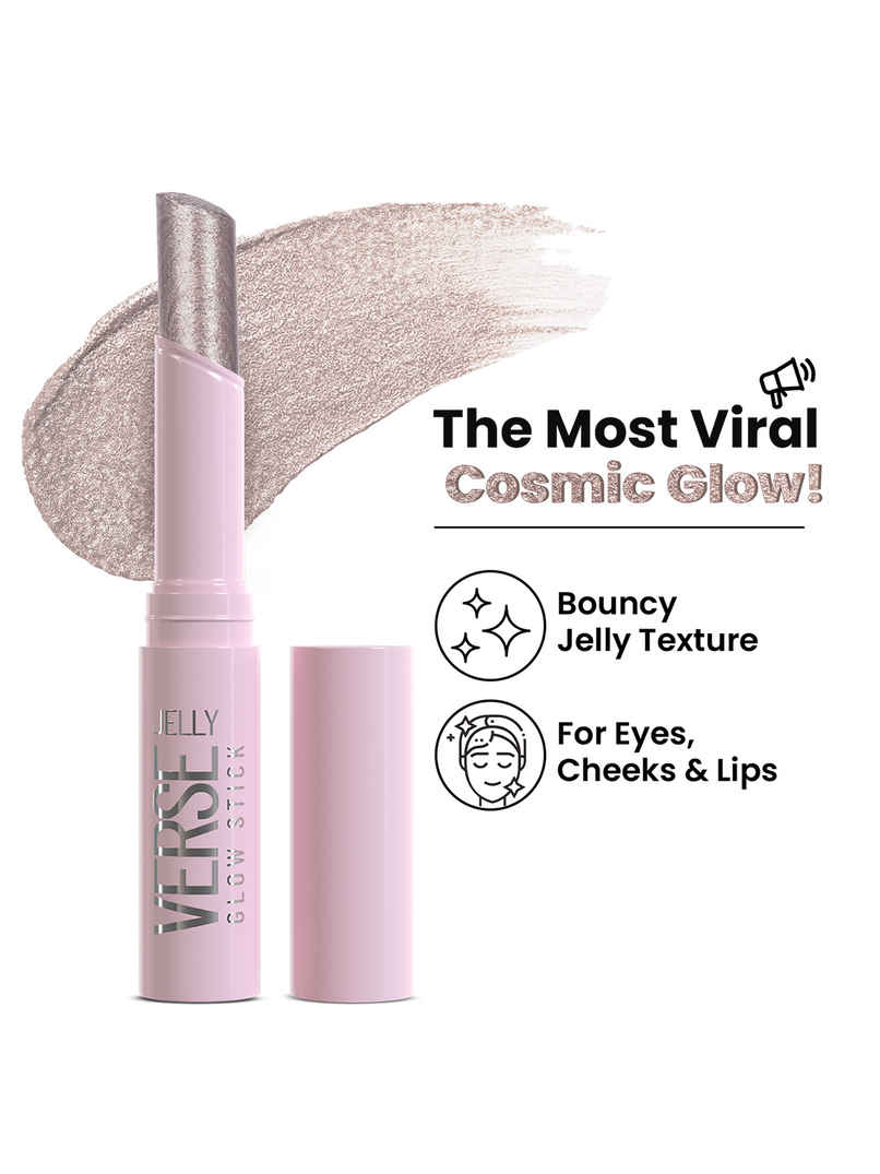 Swiss Beauty Jelly Verse Glow Stick | Rich Colour | Crease-Proof | Sparkling Shine | 1 Star Shower Swiss Beauty Jelly Verse Glow Stick | Rich Colour | Crease-Proof | Sparkling Shine | 1 Star Shower