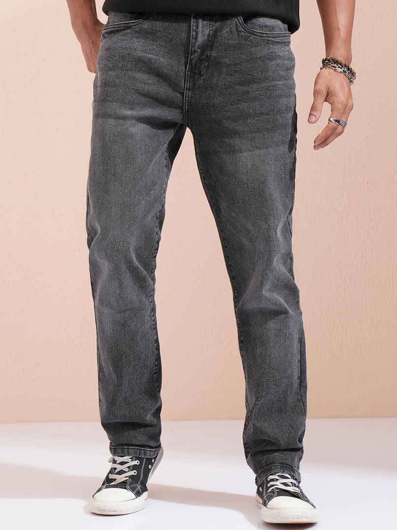 Highlander Men's Straight Fit Jeans | Charcoal | 30 in Highlander Men's Straight Fit Jeans | Charcoal | 30 in