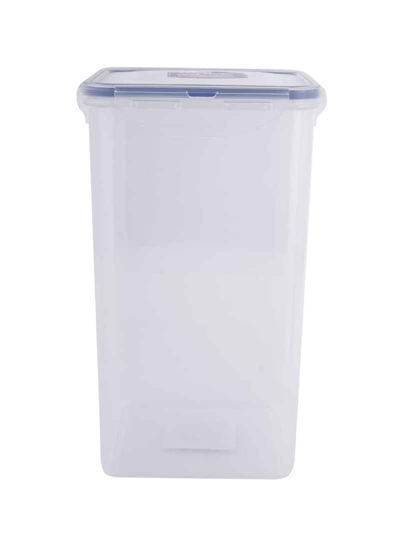 LocknLock Tall & Square Plastic Food Container | Clear - 4 L