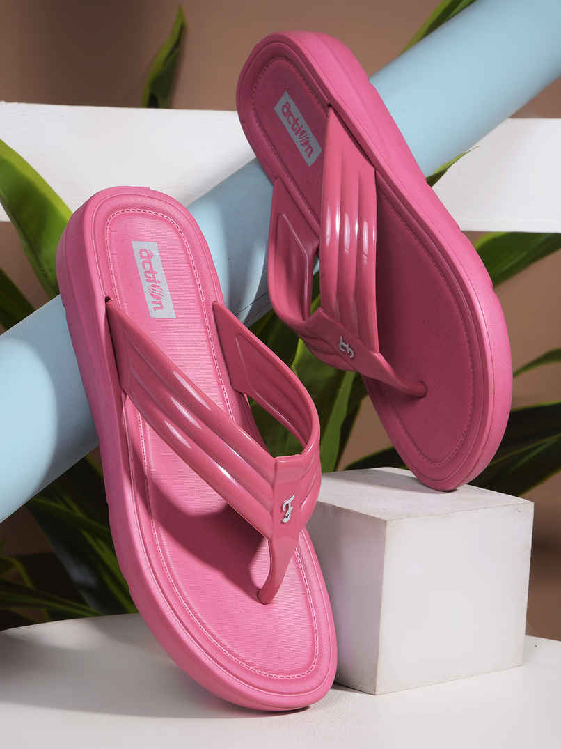 Action Women's Hran-61 | Super Soft & Commtable Slippers | Daily Wear Slippers | Onion Pink - UK 4 Action Women's Hran-61 | Super Soft & Commtable Slippers | Daily Wear Slippers | Onion Pink - UK 4
