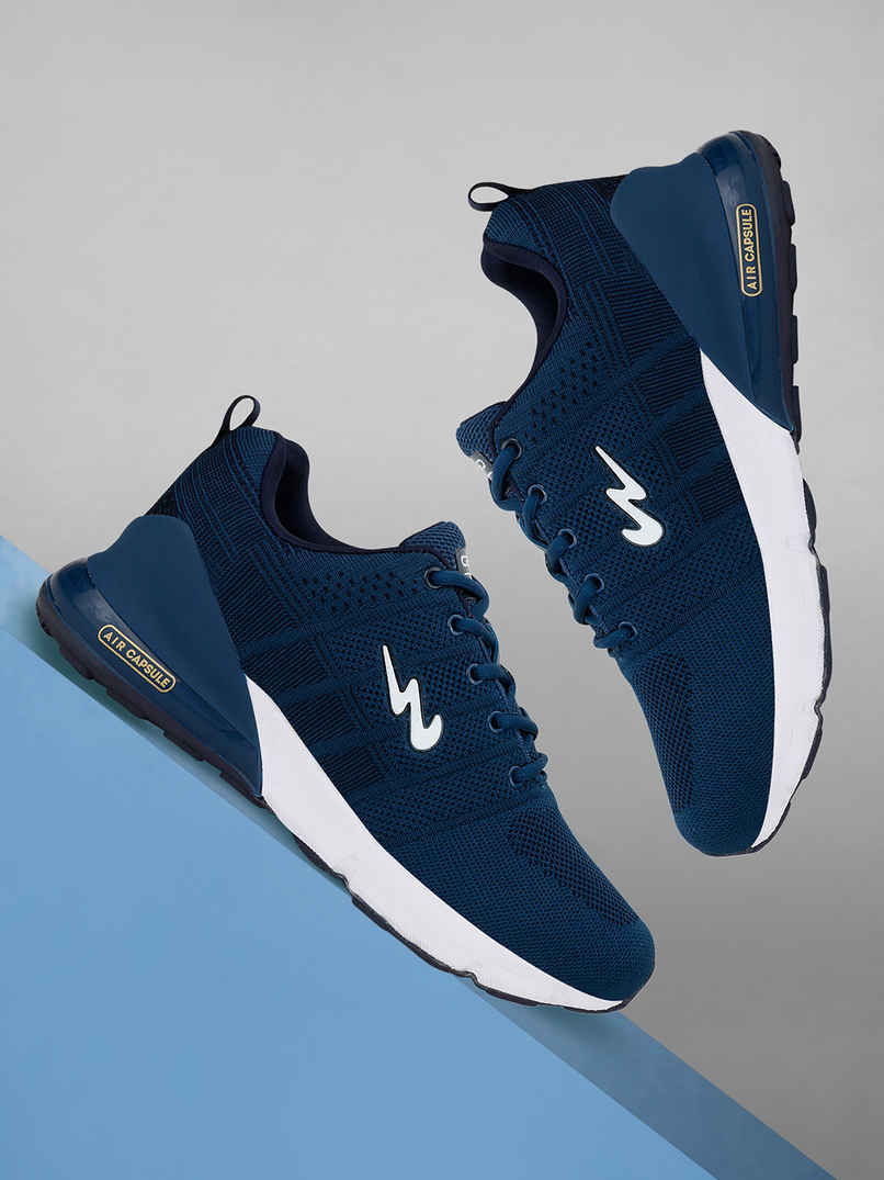 Campus Syrus Blue Men's Running Shoes - UK 9