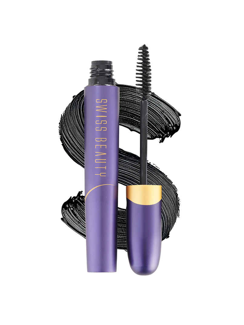 Swiss Beauty Bold Eyes Super Lash Mascara | Black Swiss Beauty Bold Eyes Super Lash Mascara | Black