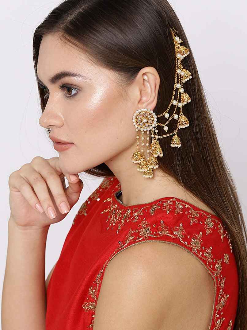 YouBella Jewellery Traditional Jhumka/Jhumki Earrings for Girls & Women (YBEAR - 32070) YouBella Jewellery Traditional Jhumka/Jhumki Earrings for Girls & Women (YBEAR - 32070)