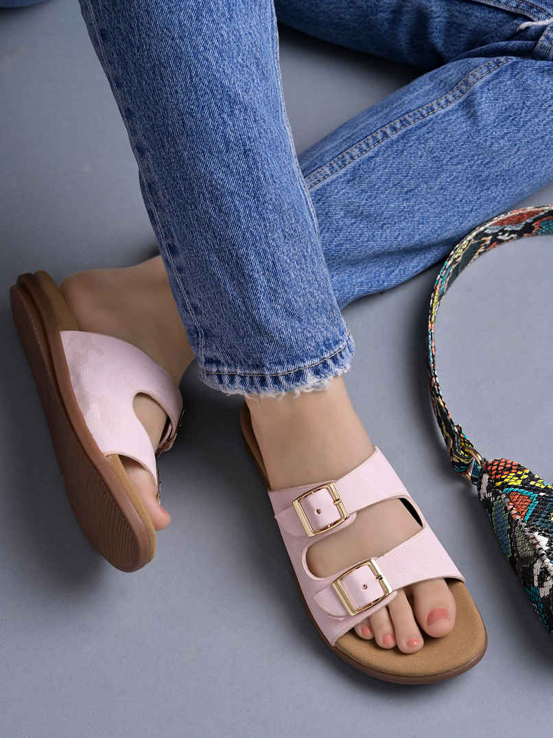 Shoetopia Women's Stylish Solid Flats | Aero Pink - UK 5 Shoetopia Women's Stylish Solid Flats | Aero Pink - UK 5