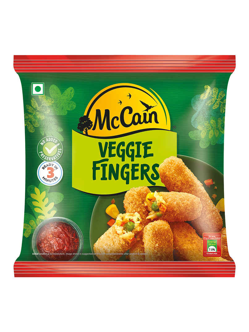 McCain Veggie Fingers | Frozen Ready To Cook Snack McCain Veggie Fingers | Frozen Ready To Cook Snack