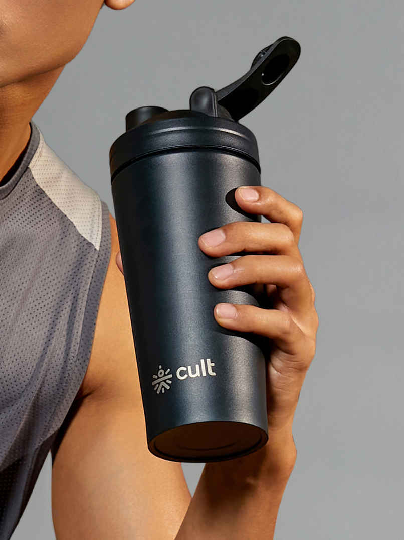 Cultfit Steel Shaker | Black Cultfit Steel Shaker | Black