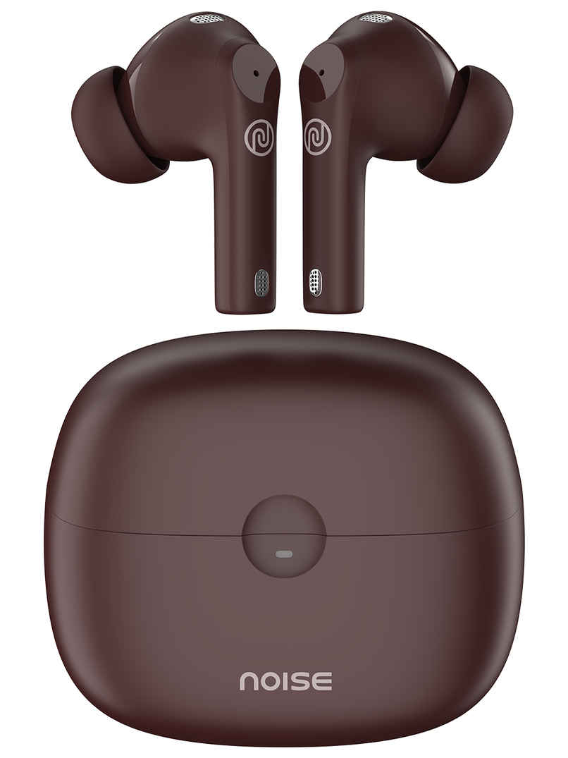 Noise Buds Nero 45H Playtime Quad Mic ENC Rubberised Finish TWS Earbuds | Deep Wine Noise Buds Nero 45H Playtime Quad Mic ENC Rubberised Finish TWS Earbuds | Deep Wine