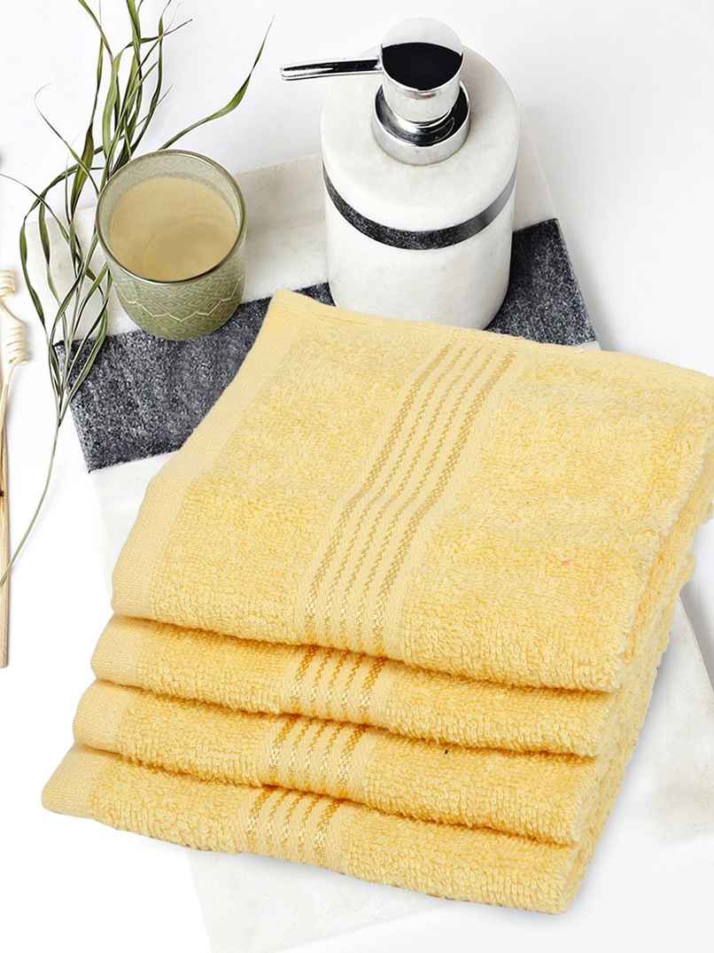 Bianca Face Towel Soft Yellow