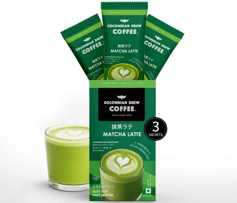 Colombian Brew Matcha Latte Premix | 3 Sachets