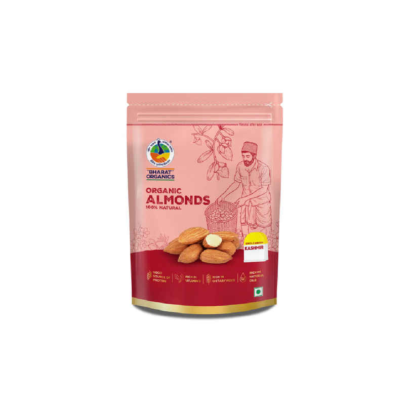 Bharat Organics Kashmiri Mamra Almonds