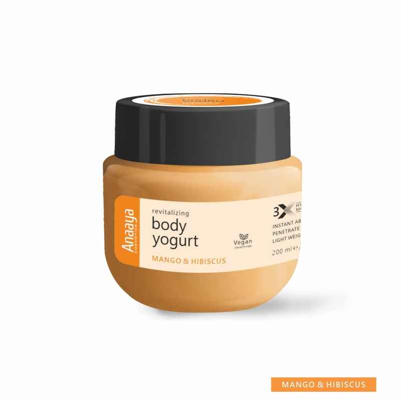 Anaaya Revitalizing Body Yogurt - Mango & Hibiscus Anaaya Revitalizing Body Yogurt - Mango & Hibiscus