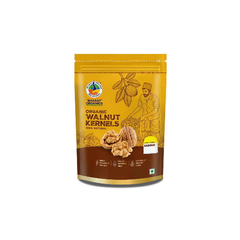 Bharat Organics Kashmiri Walnut Kernels Bharat Organics Kashmiri Walnut Kernels