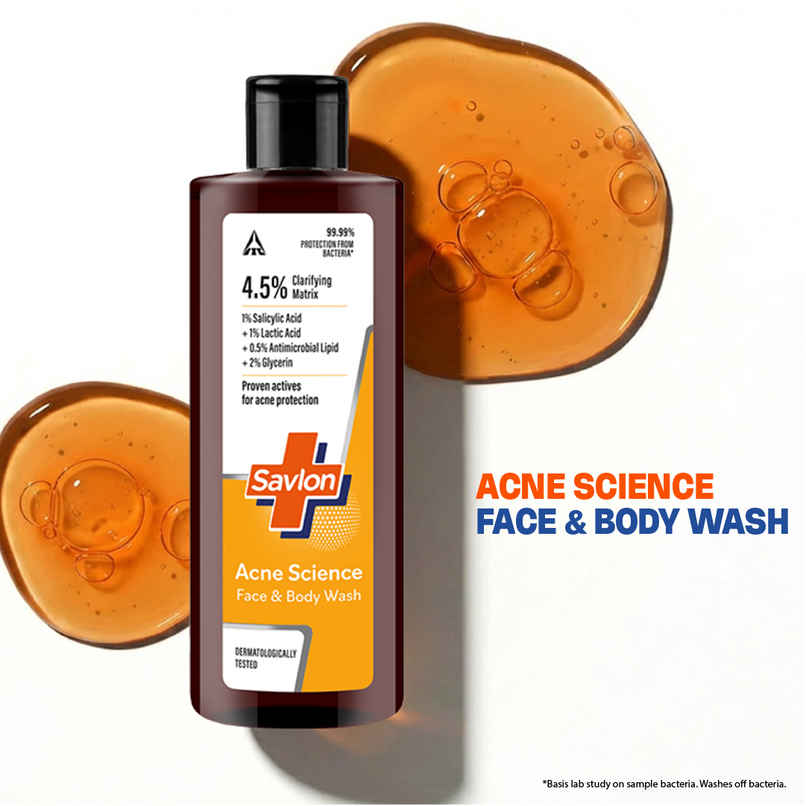 Savlon Acne Science Face & Body Wash