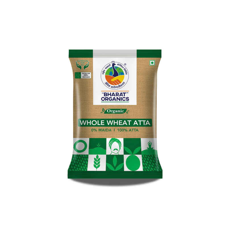 Bharat Organics Whole Wheat Atta Bharat Organics Whole Wheat Atta