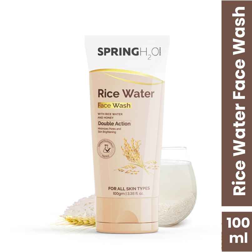 SPRING H2O Rice Water Face Wash