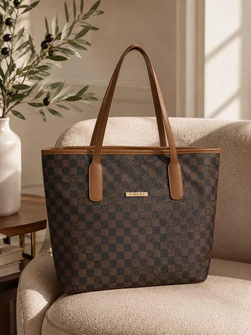 Fargo Women Stylish Brown HandBag | FGO-756 Fargo Women Stylish Brown HandBag | FGO-756
