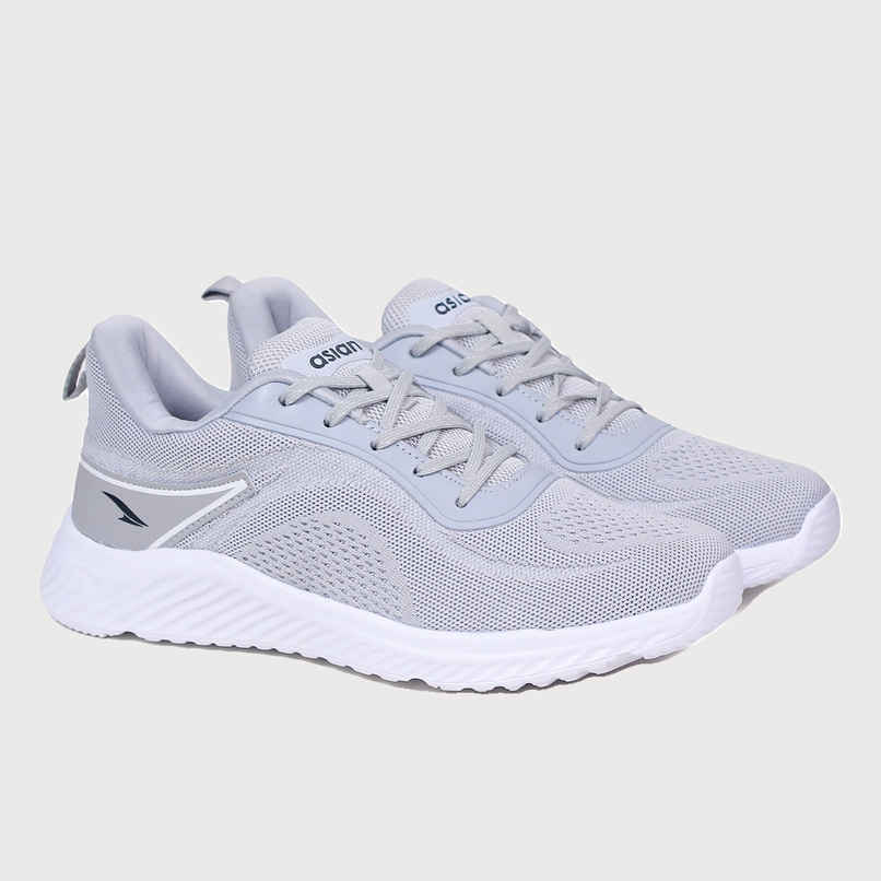 Asian Delta-20 Men Sports Shoes Light Grey (Size-7)
