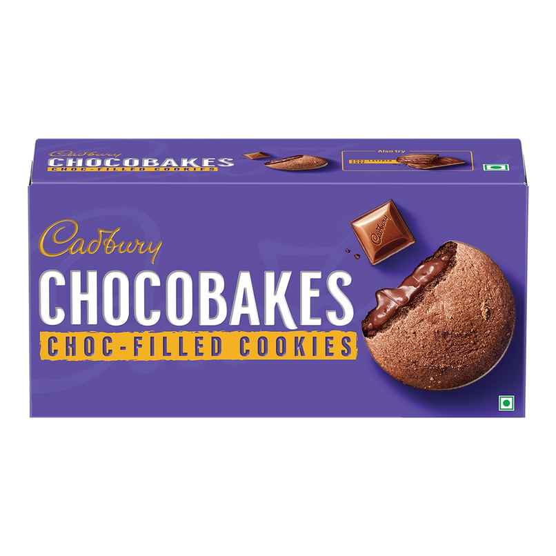 Cadbury Choco Bakes Choc Filled Cookies | Soft & Indulgent