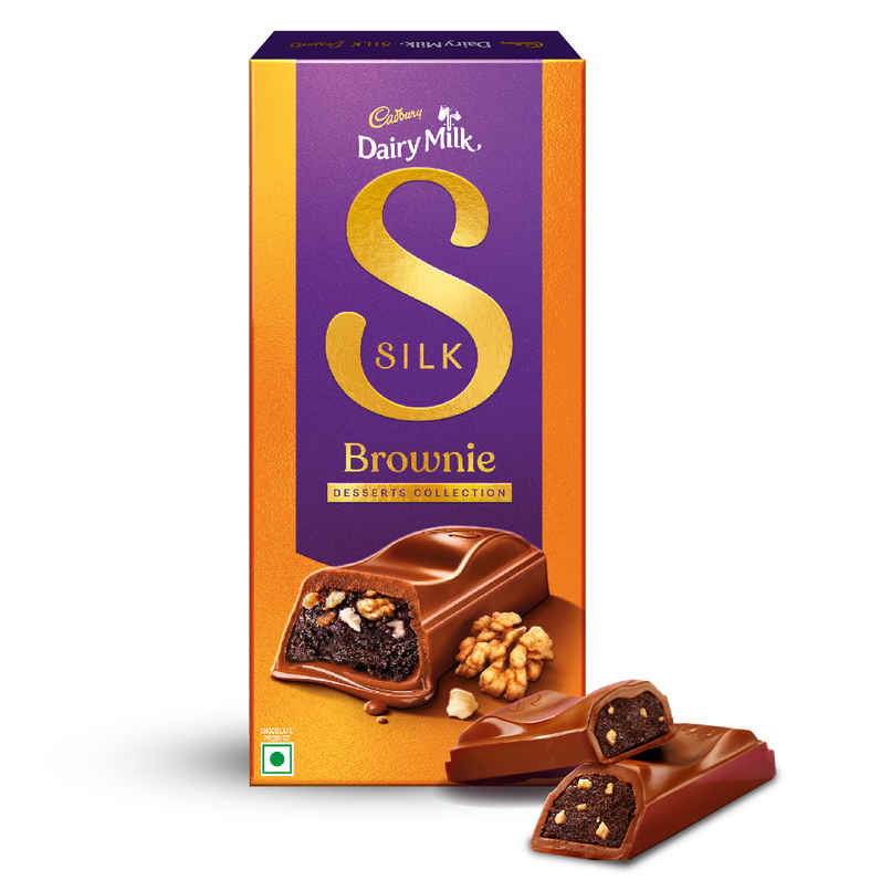 Cadbury Dairy Milk Silk Desserts Brownie Chocolate Bar