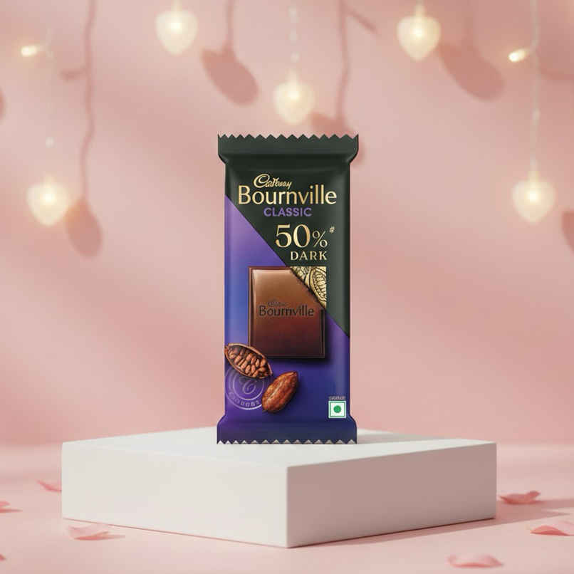 Cadbury Bournville Rich Cocoa 50% Dark Chocolate Bar