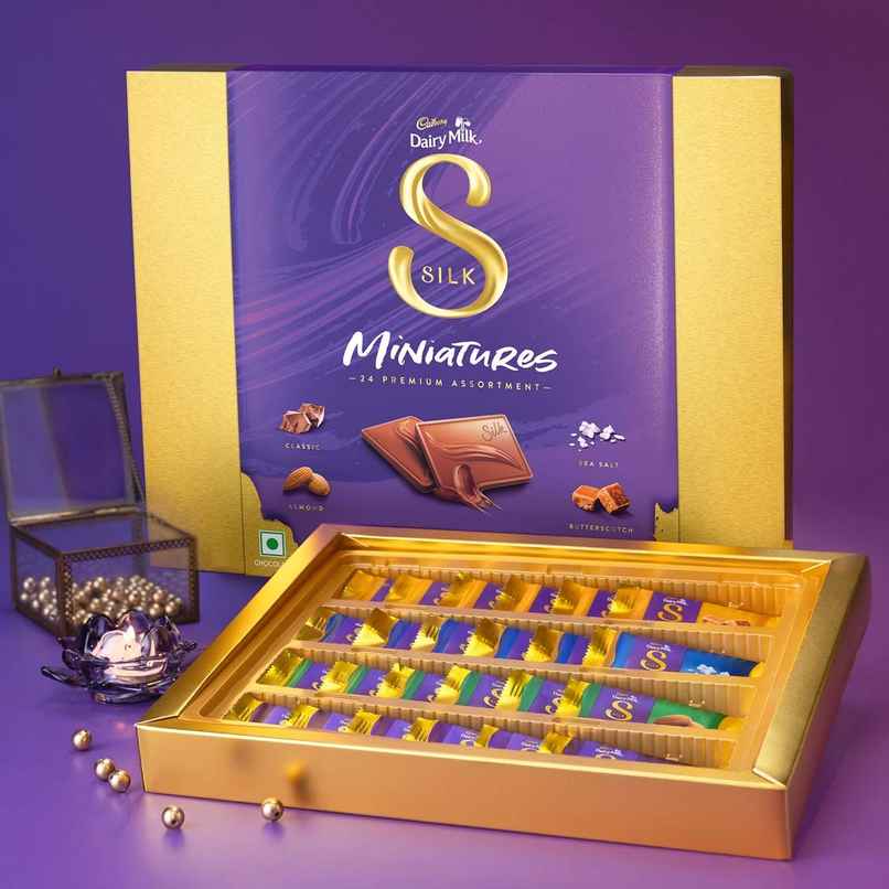 Cadbury Dairy Milk Silk Miniatures Premium Assorted Chocolate