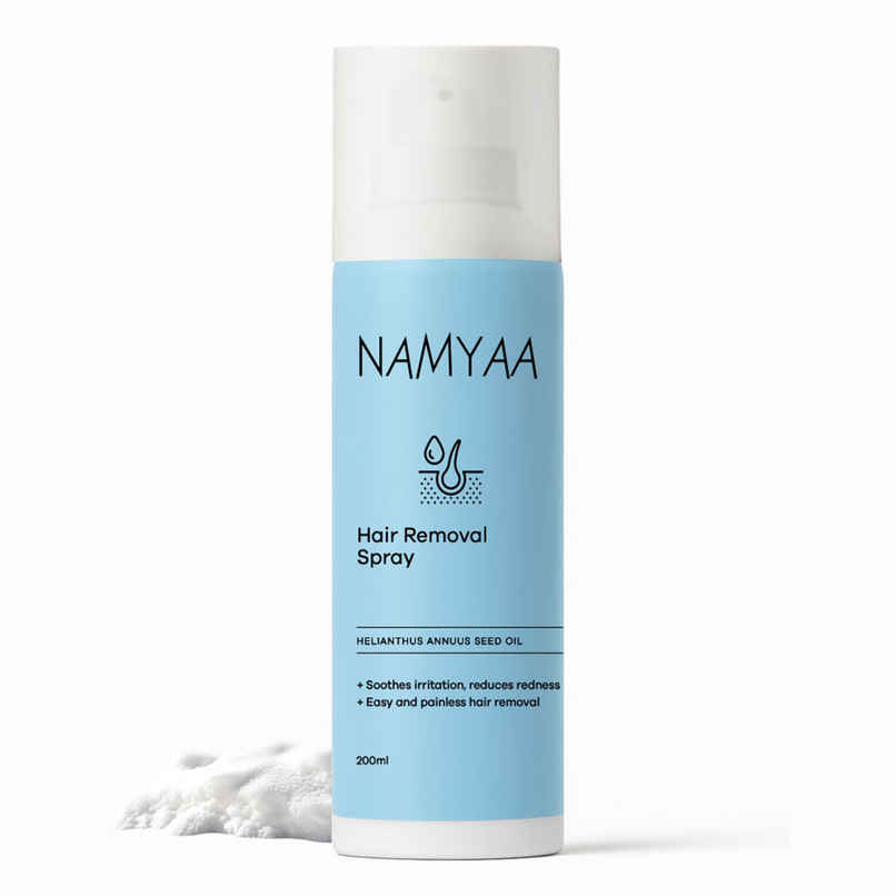 Namyaa Hair Removal Cream Spray|Painless Body Hair Removal For Underarm & Bikini Line | Pack Of 1