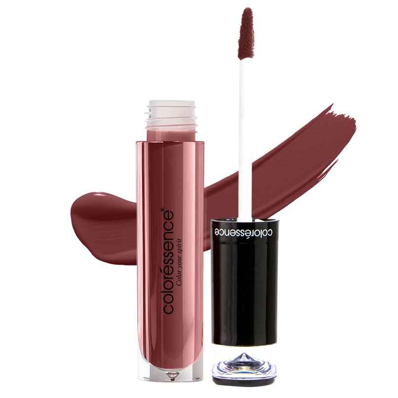Coloressence Liquid Transfer Proof Lipstick | Mocha brown | Matte Finish |Smudgeproof |Long Lasting