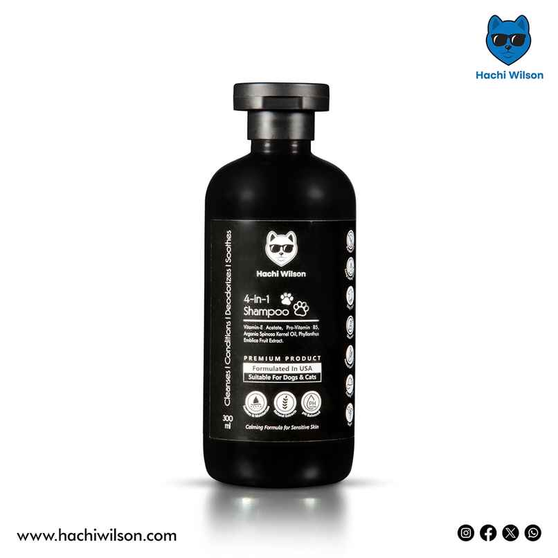 Hachi Wilson Premium 4In1 Dog Shampoo And Conditioner