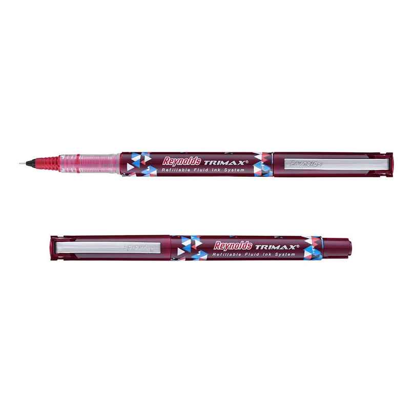 Reynolds Trimax Roller Ball Pen Set | 1 Red Pen