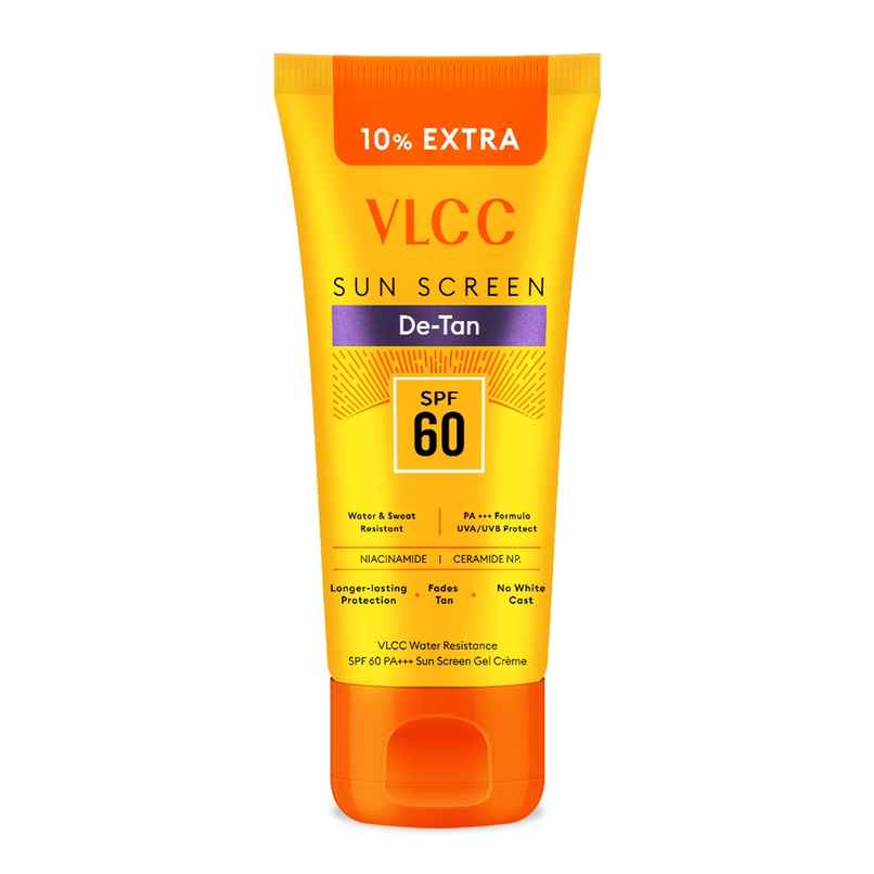 VLCC DeTan Water Resistant SPF 60 PA+++ Sunscreen Gel Creme