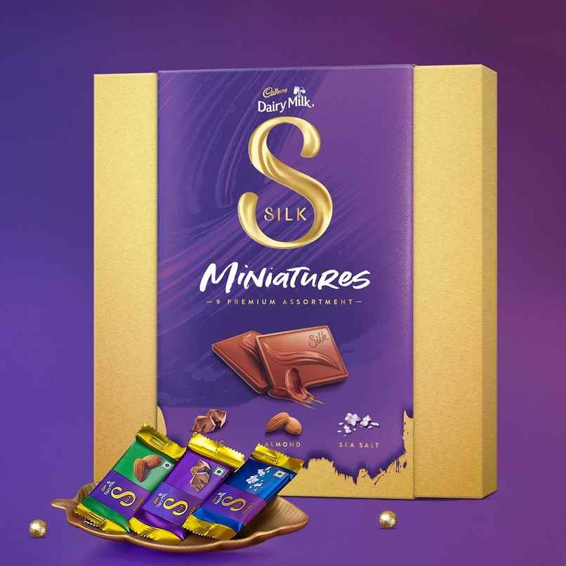 Cadbury Dairy Milk Silk Miniatures Premium Assorted Chocolate Cadbury Dairy Milk Silk Miniatures Premium Assorted Chocolate