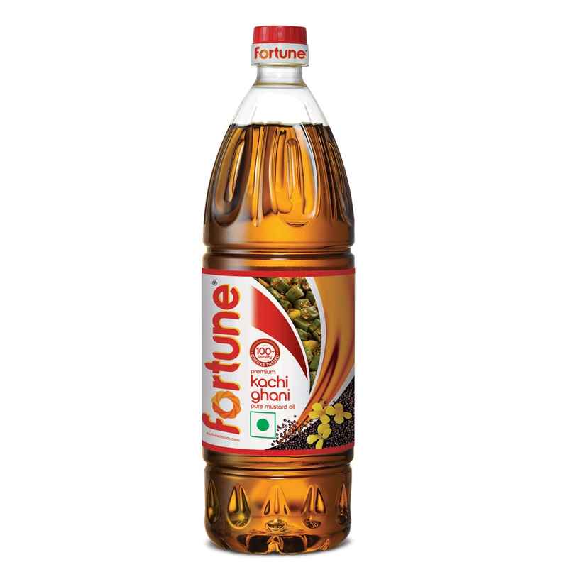 Fortune Kachi Ghani Mustard Oil | Bottle