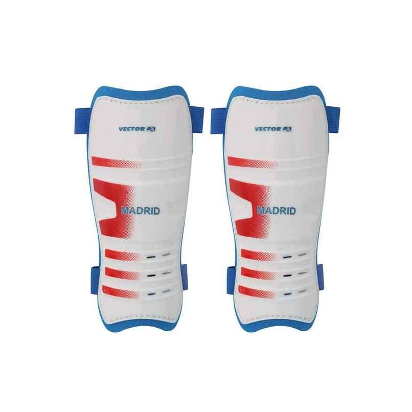 Vector X Madrid Shinpad | White | Blue Vector X Madrid Shinpad | White | Blue