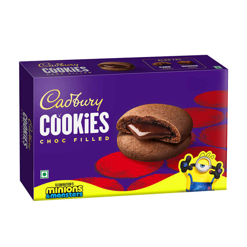 Cadbury Choc Filled Cookies Minion Pack Cadbury Choc Filled Cookies Minion Pack
