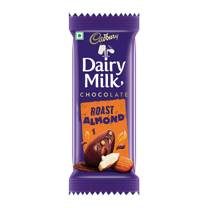 Cadbury Dairy Milk Roast Almond Chocolate Bar Pack Cadbury Dairy Milk Roast Almond Chocolate Bar Pack
