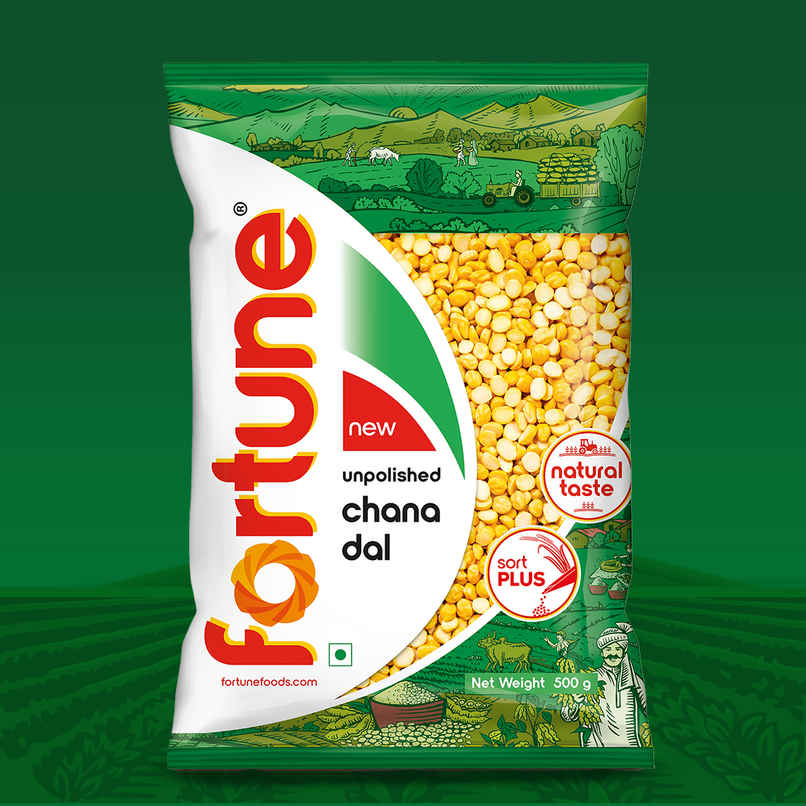 Fortune Unpolished Chana Dal