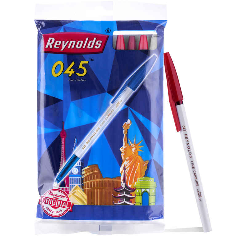 Reynolds 045 Ball Pen Set Red Pens Reynolds 045 Ball Pen Set Red Pens