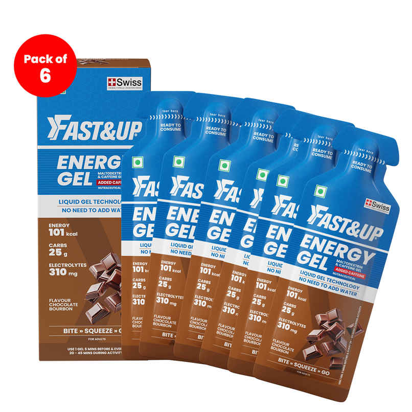 Fast&Up Energy Gel Caffeinated Chocolate Bourbon Fast&Up Energy Gel Caffeinated Chocolate Bourbon