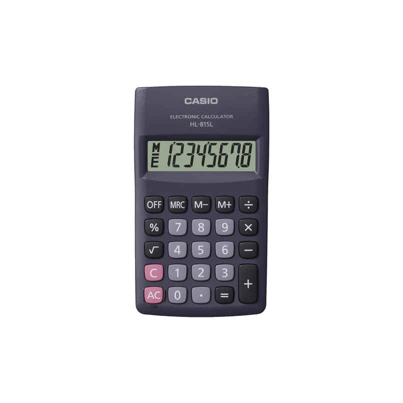Casio HL-815L Portable Calculator Casio HL-815L Portable Calculator