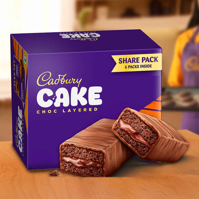 Cadbury Choc Layered Veg Cake
