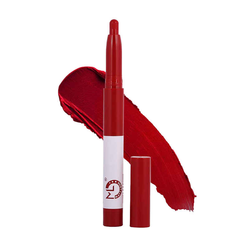 Matt look Power Last Lip Stain Crayon Lipstick Non Transfer Long Lasting Waterproof | Shade 02 Matt look Power Last Lip Stain Crayon Lipstick Non Transfer Long Lasting Waterproof | Shade 02