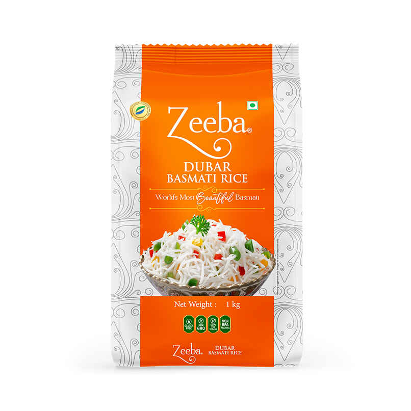 Zeeba Dubar Basmati Rice | Best Quality Rice at Affordable Price | Cooked length upto 16mm