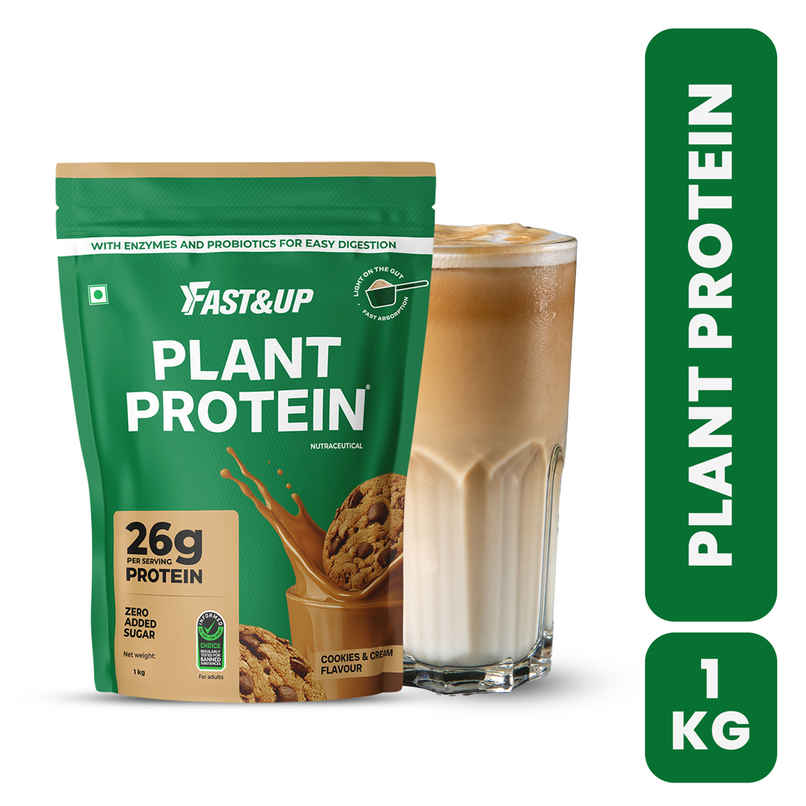 Fast & Up Plant Protein | Cookies & Cream