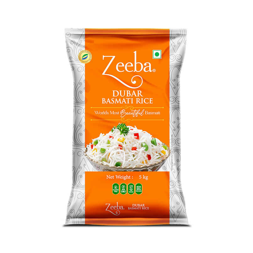 Zeeba Dubar Basmati Rice | Best Quality Rice at Affordable Price | Cooked length upto 16mm