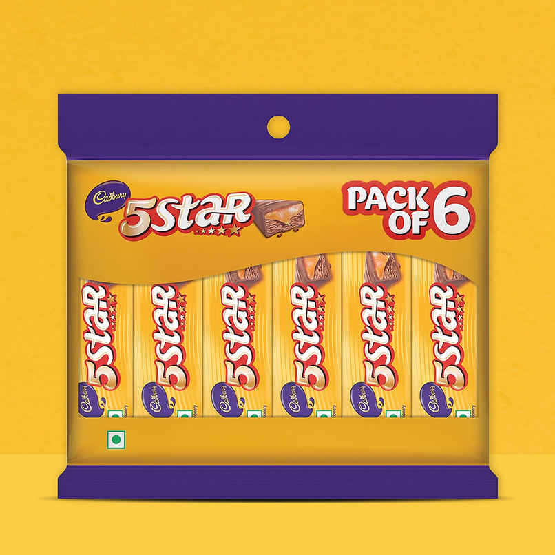Cadbury 5 Star Chocolate Bar Kitted Pack Cadbury 5 Star Chocolate Bar Kitted Pack