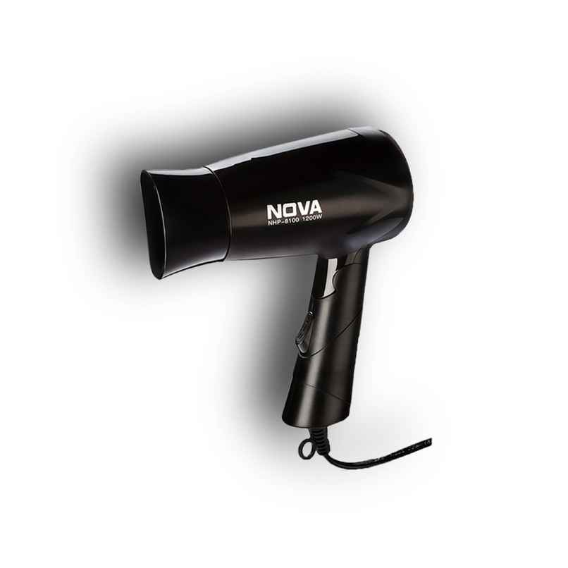 Nova Nhp 8100 Hair Dryer | 1200 W | Black